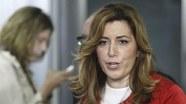 Susana Díaz no interviene ante el Comité Federal del PSOE