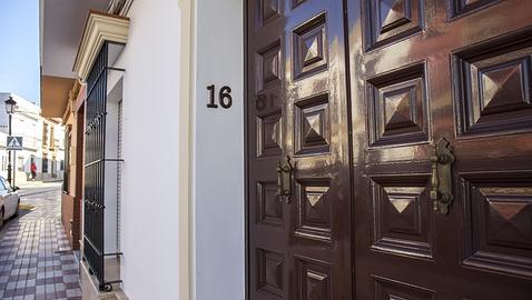 En esta casa vivía la yihadista antes de ser detenida