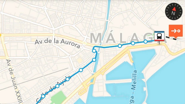 Captura de la aplicación