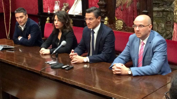 Los concejales granadinos de Ciudadanos