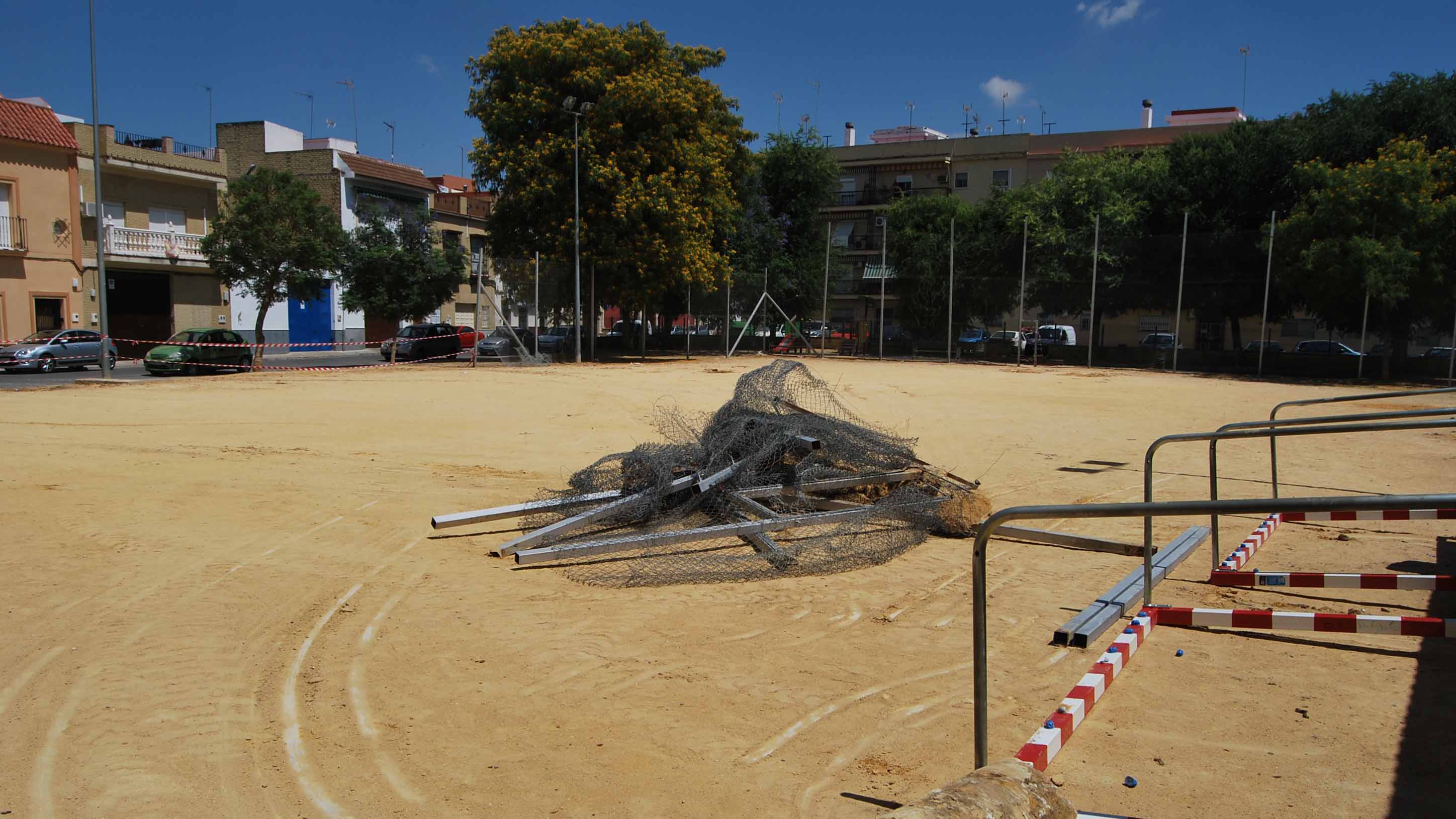 La parcela de San Joaquín que es origen del conflicto/ A.F.