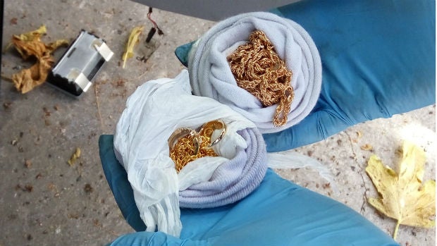 Joyas recuperadas por la Policía / ABC