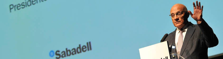 Josep Oliu durante su intervención en Málaga