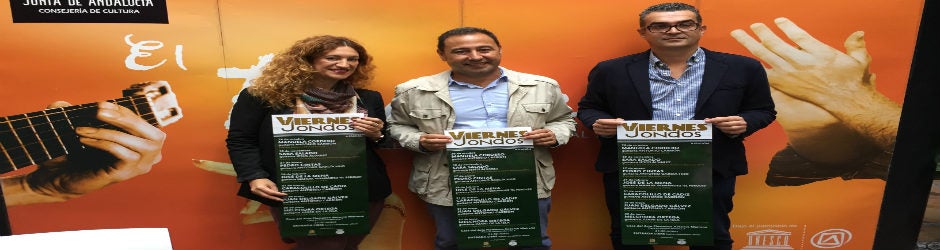 María Ángeles Carrasco, Ricardo Sánchez y Manuel Jiménez presentaron el ciclo