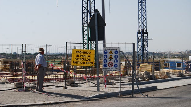 Unas de las obras que se están ejecutando en Entrenúcleos