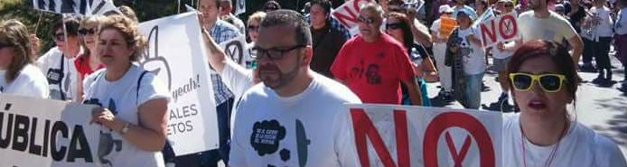 Movilización por la sanidad pública en Jaén