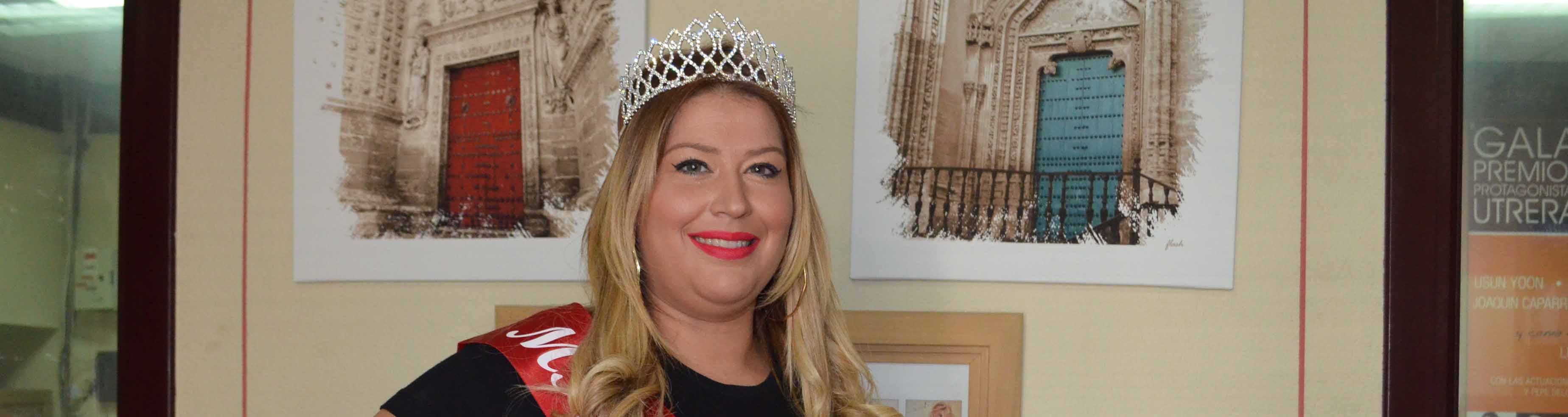 La utrerana Sandra Segovia ha ganado el certamen «Miss Curvys Sevilla»