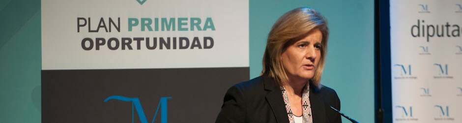 Fátima Báñez en la entrega de diplomas de los planes de primera oportunidad