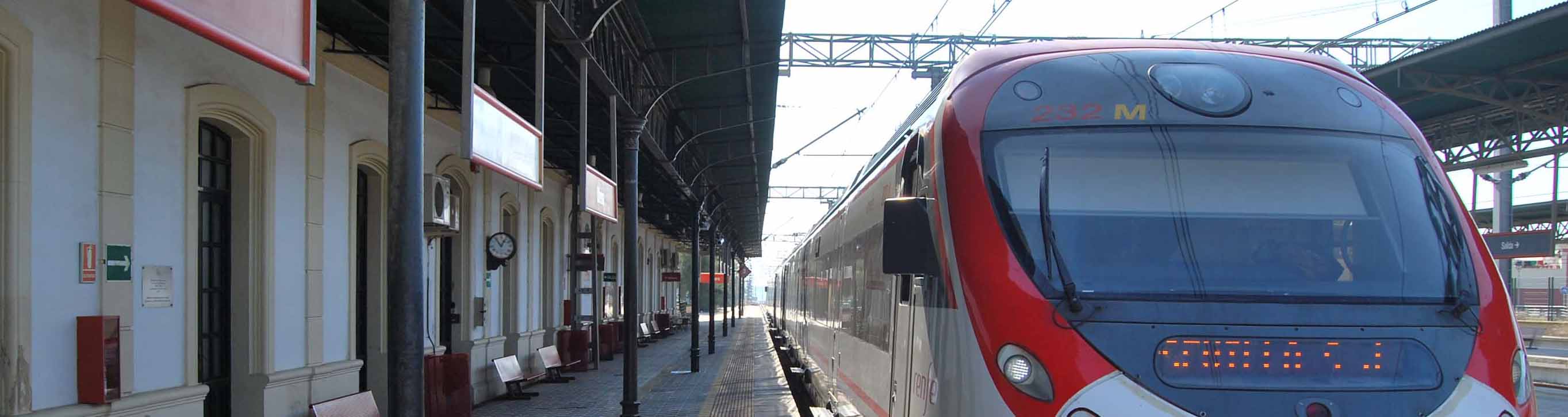 La estación de tren de Utrera es usada diariamente por miles de utreranoS