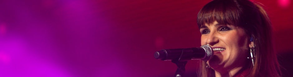 La cantante Rozalén en uno de sus conciertos