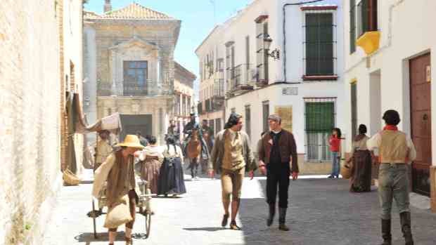 El casco antiguo de Carmona ofrece escenarios perfectos para recreaciones históricas