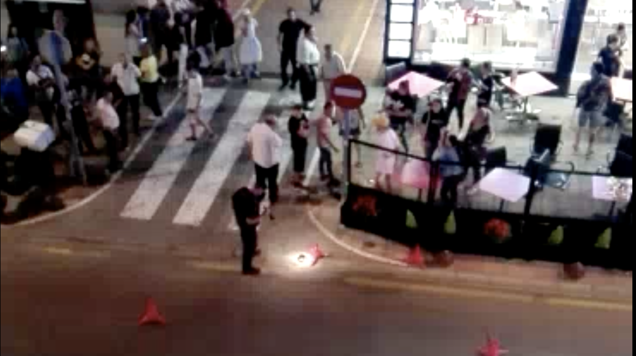 En el lugar se hallaron varios casquillos de bala tras los disparos