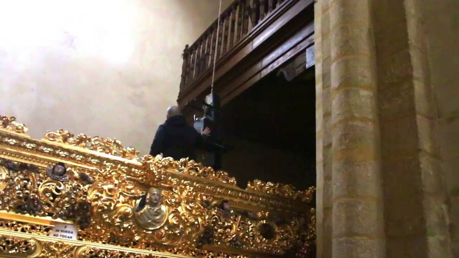 Nuevo sistema para la cruz del Cristo de la Misericordia
