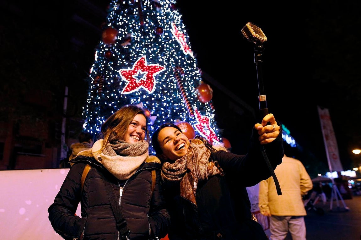 Disfruta de las mejores imágenes del arranque de la Navidad