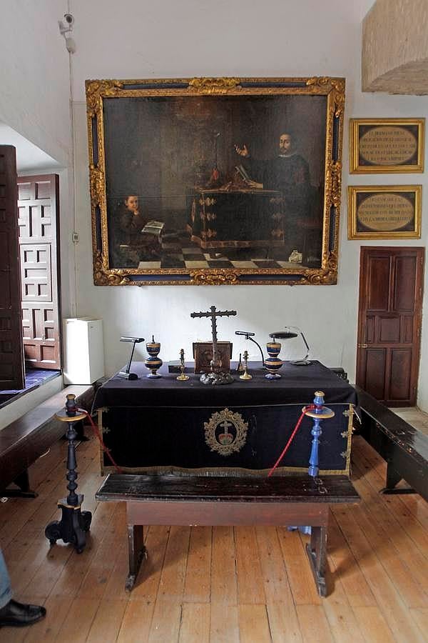 La Sala de Baja de Cabildos alberga pertenencias originales de don Miguel