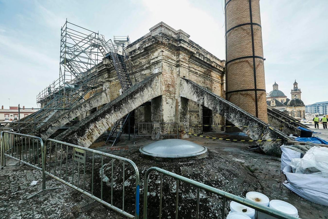El plan de uso de la Fábrica de Artillería pasa por utilizarlo como espacio cultural y para cubrir necesidades del barrio y el distrito