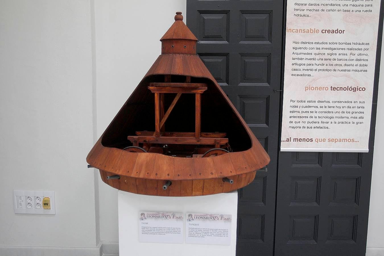 La exposición sobre Leonardo Da Vinci se puede visitar en el Museo Casa de la Ciencia de Sevilla (Pabellón de Perú, en la Avenida de María Luisa).