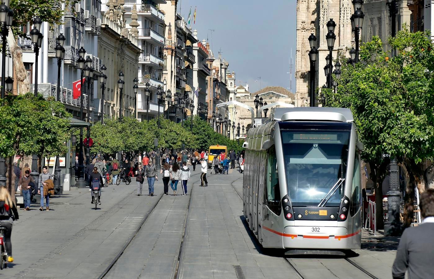 Contaminación visual en el Conjunto Histórico de Sevilla