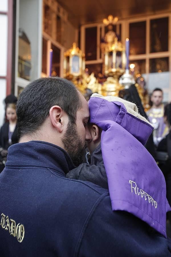 La lluvia impidió al Rescatado salir en estación de penitencia