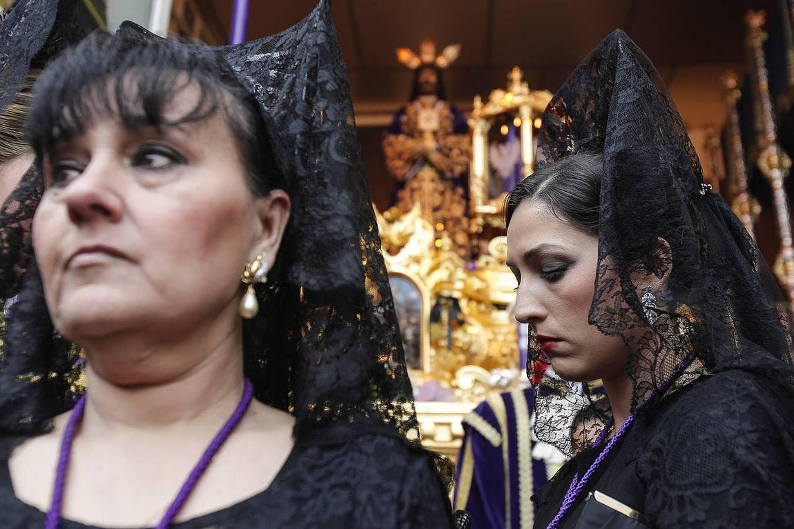 La lluvia impidió al Rescatado salir en estación de penitencia