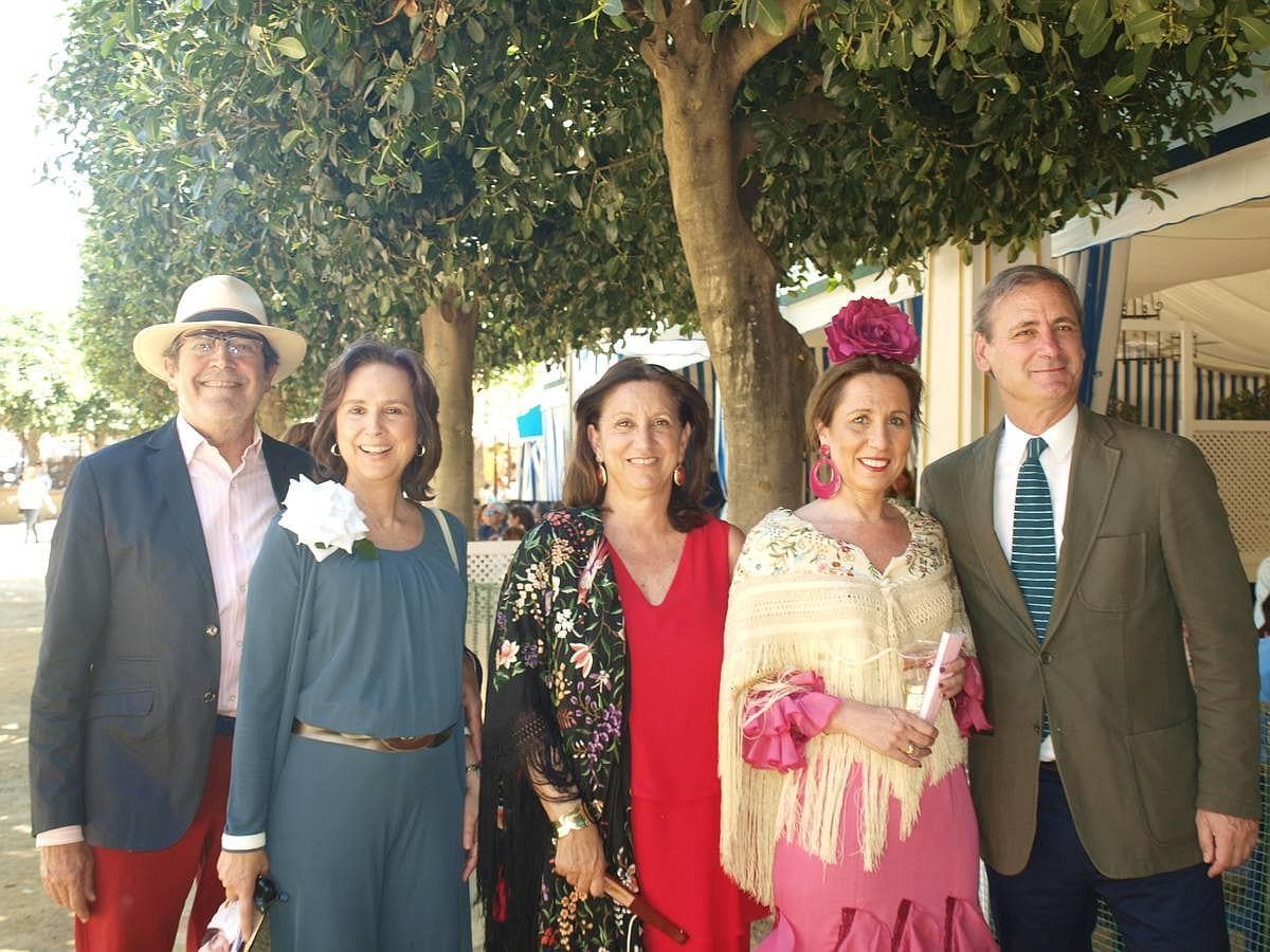 José García-Morales, María Ángeles Osorio, Ángela Mestanza, María Galatas y Miguel Mestanza
