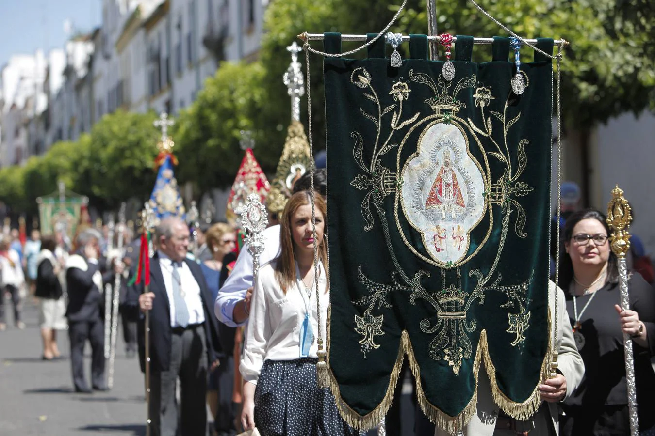 La procesión de la Virgen de la Cabeza, en imágenes