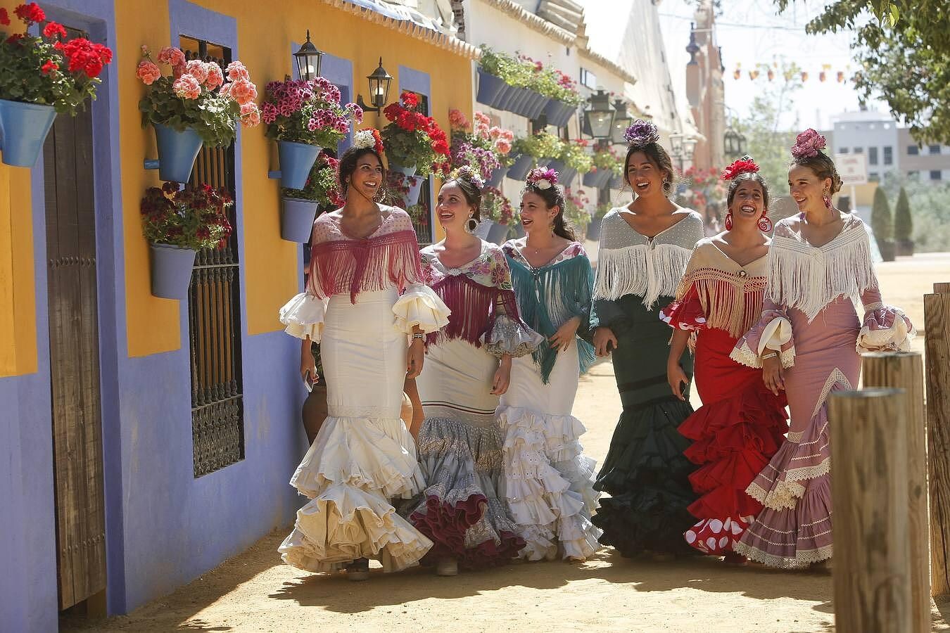 En imágenes, el ambiente del miércoles de la Feria de Córdoba