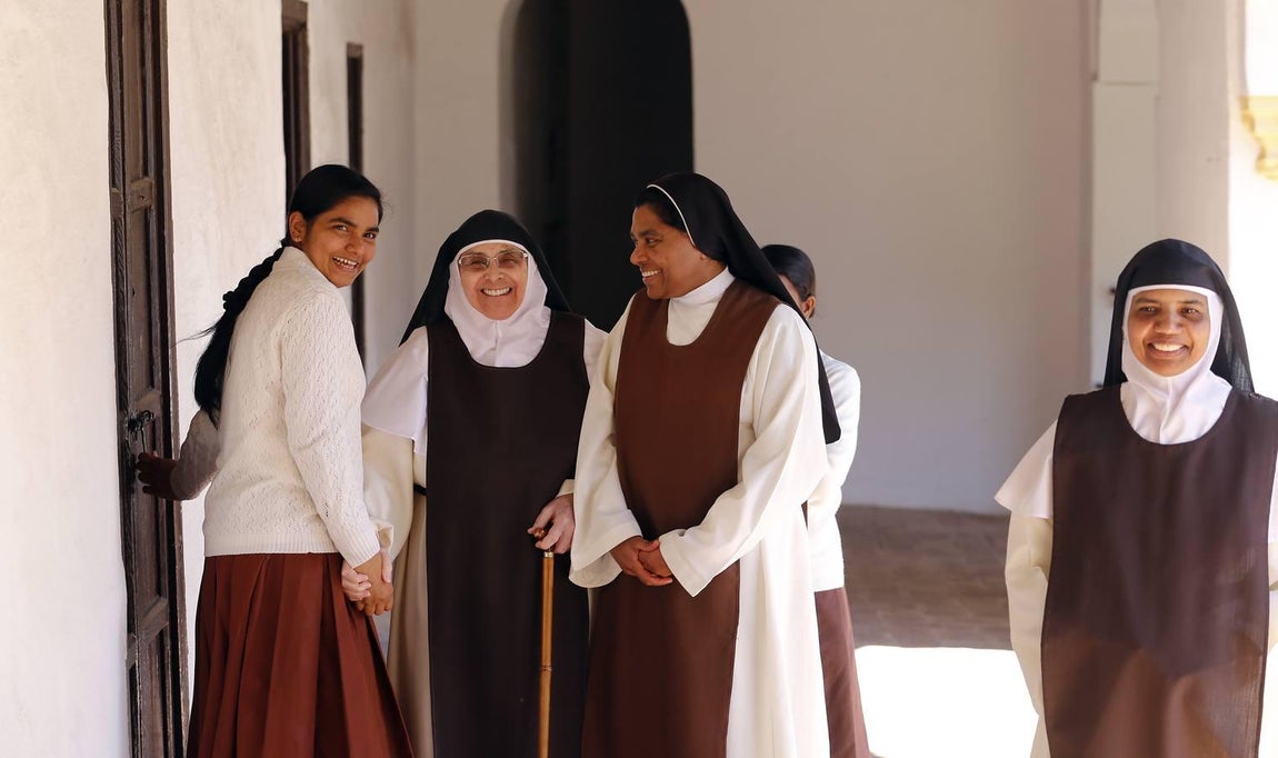 La vida en un convento, en imágenes