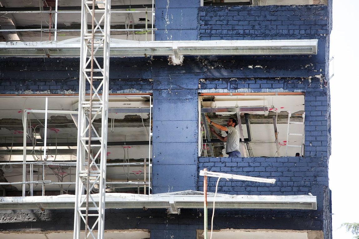 Así van las obras de la Normal