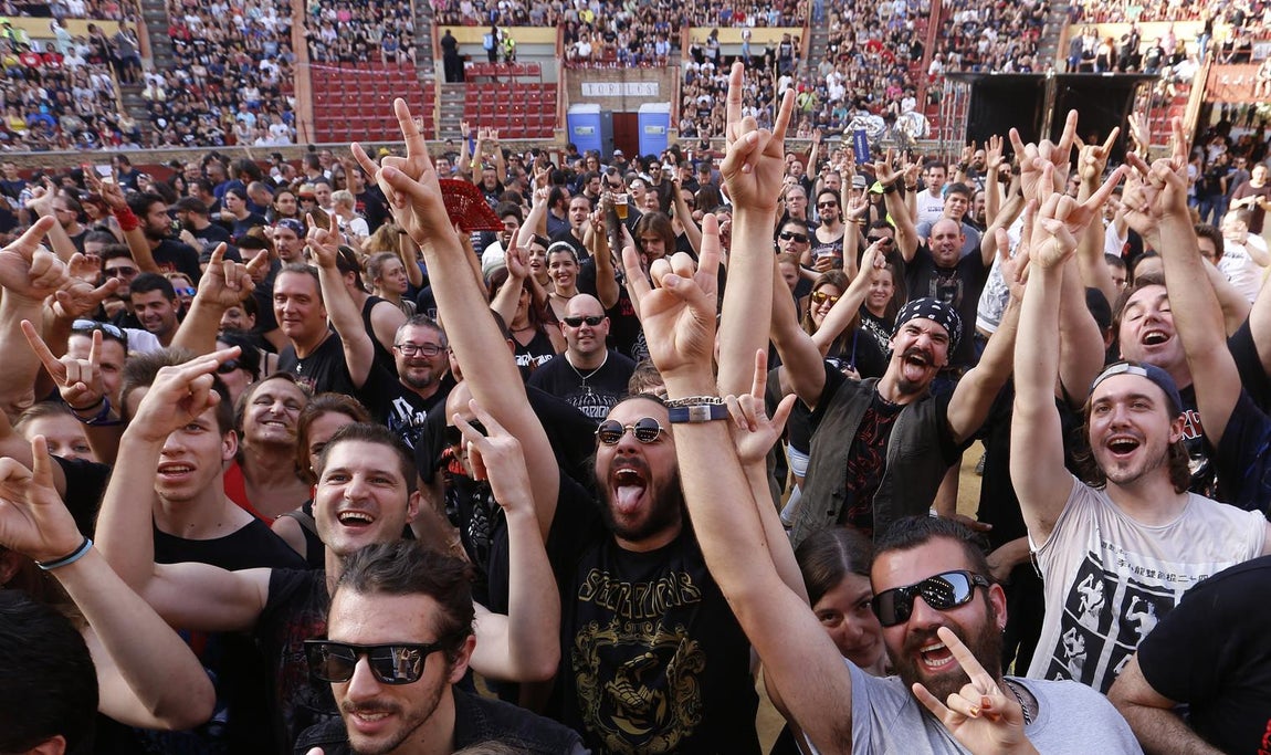 La potencia de Scorpions en el Festival de la Guitarra de Córdoba