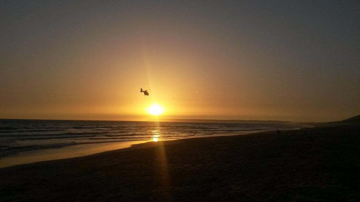 Atardecer en Zahara de los Atunes (Cádiz)