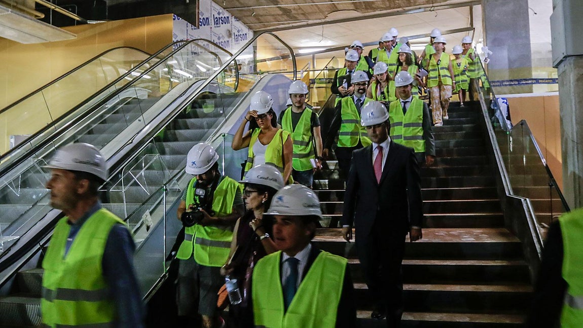 Así avanzan las obras del CaixaForum de Sevilla
