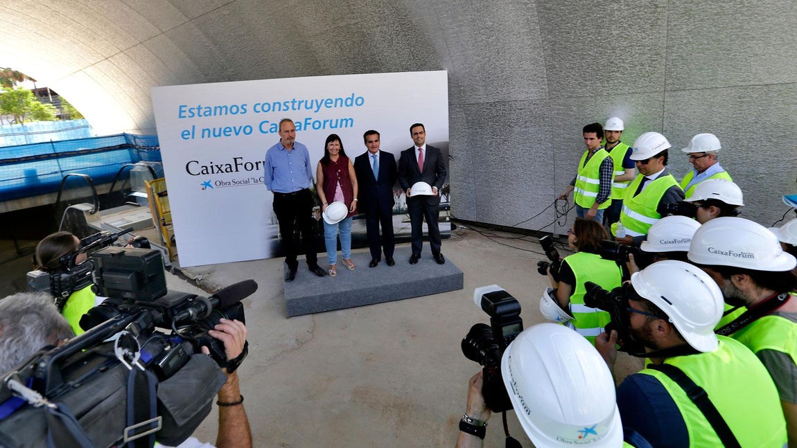 Así avanzan las obras del CaixaForum de Sevilla