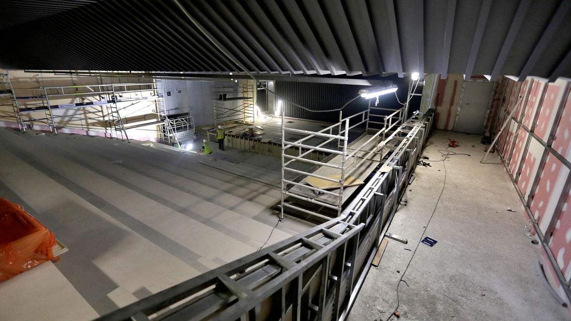 Así avanzan las obras del CaixaForum de Sevilla