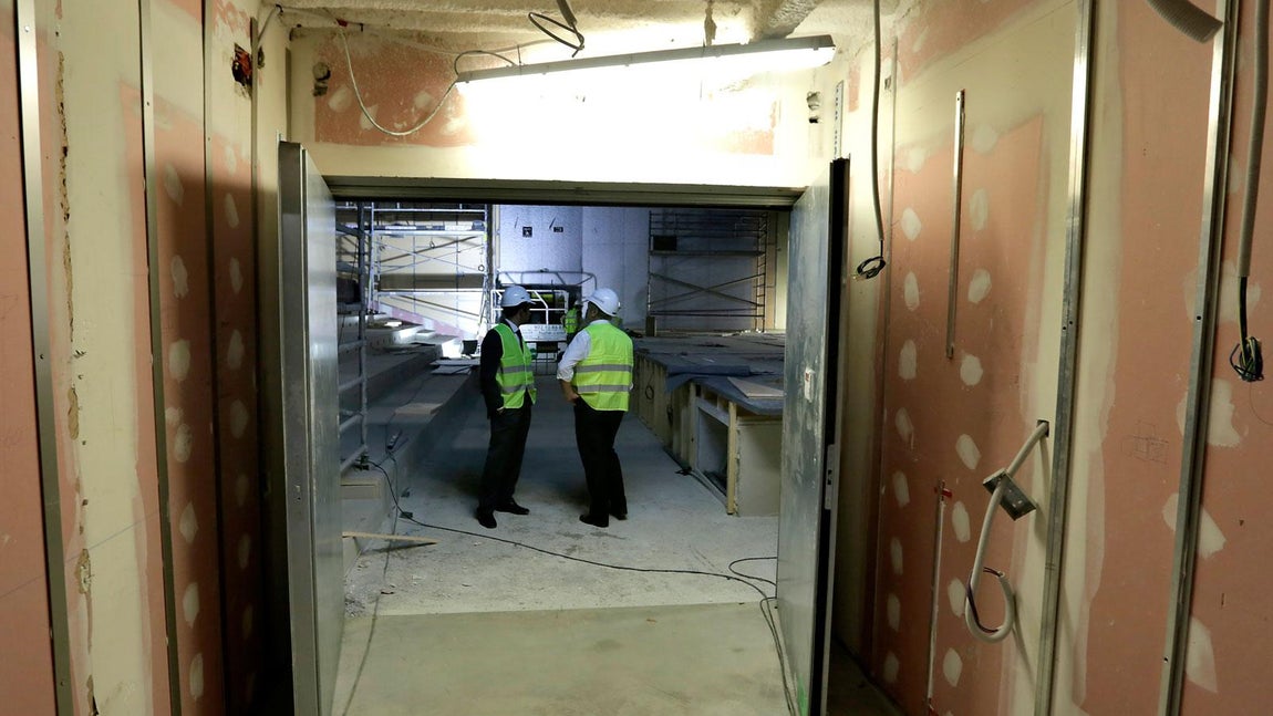 Así avanzan las obras del CaixaForum de Sevilla