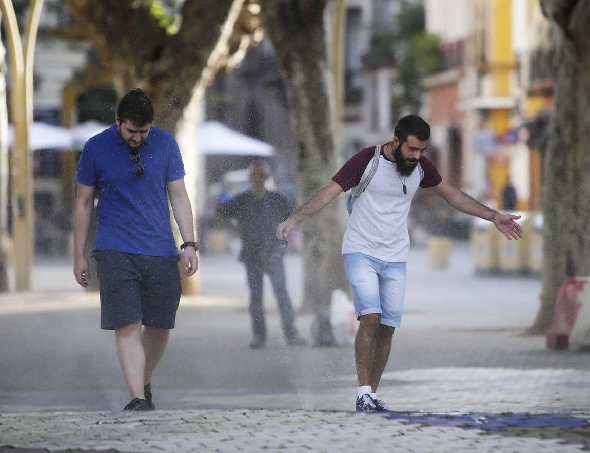 Sevilla vive una ola de calor de récord