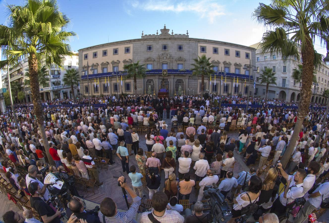 Huelva celebra su primera Procesión Magna