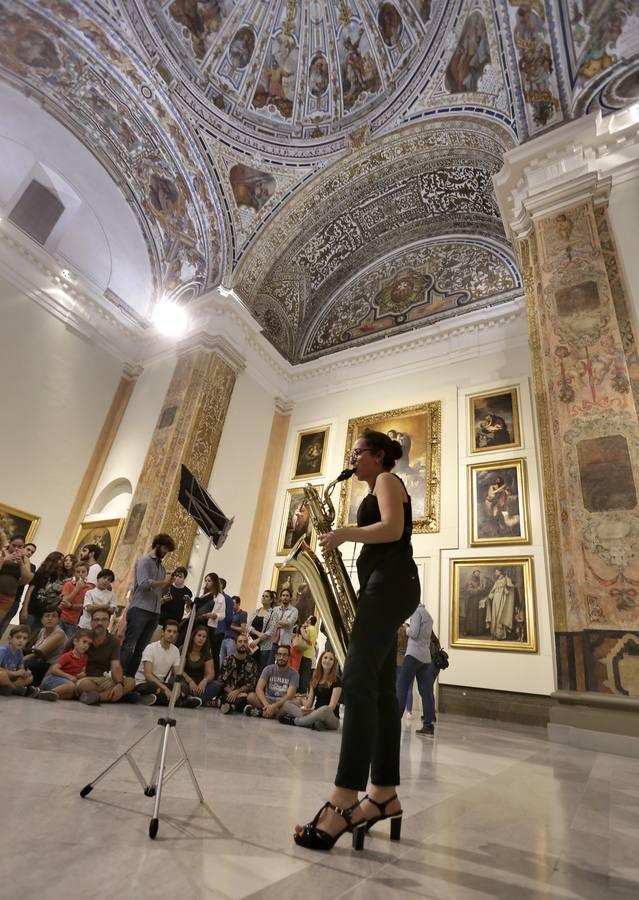 El Conservatorio Superior Manuel Castillo ofreció dos pases de música en el Museo de Bellas Artes
