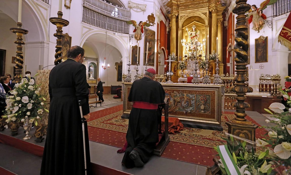 Misa del Día de San Rafael, en imágenes