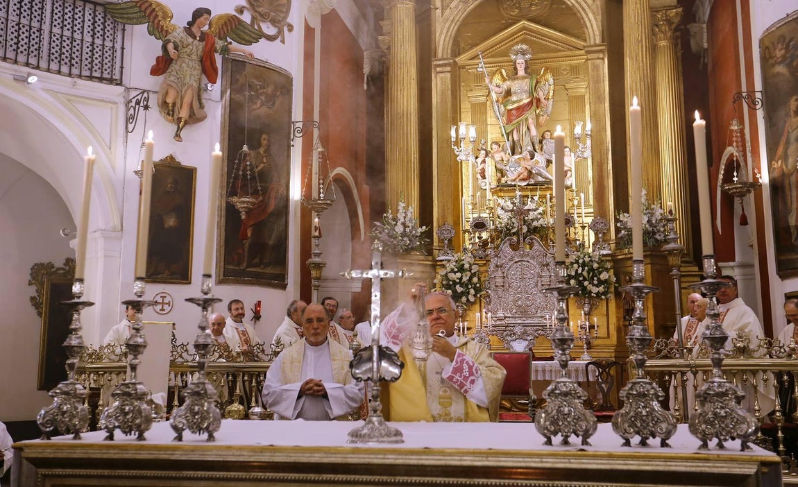 Misa del Día de San Rafael, en imágenes