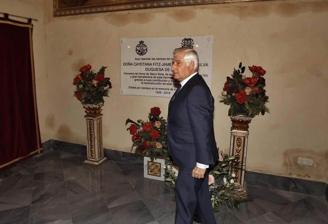 Misa en recuerdo de la duquesa de Alba, en imágenes