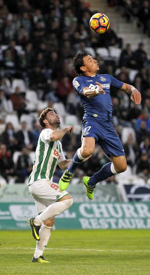 El partido Córdoba-Getafe, en imágenes