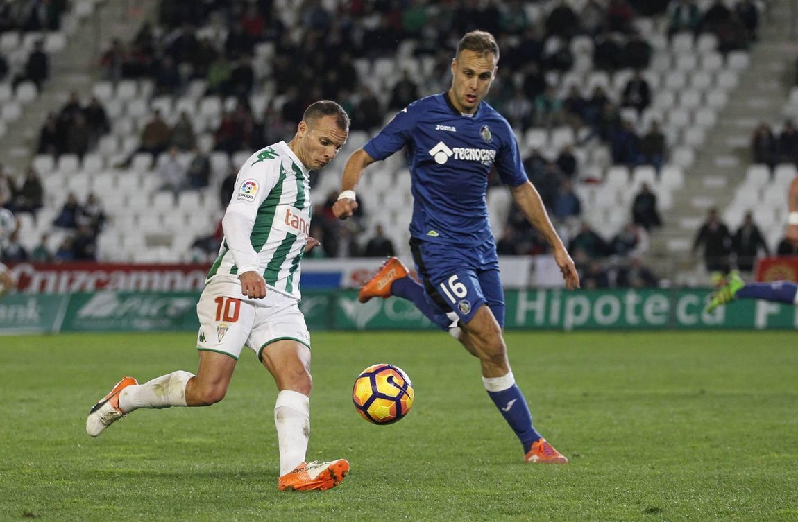 El partido Córdoba-Getafe, en imágenes