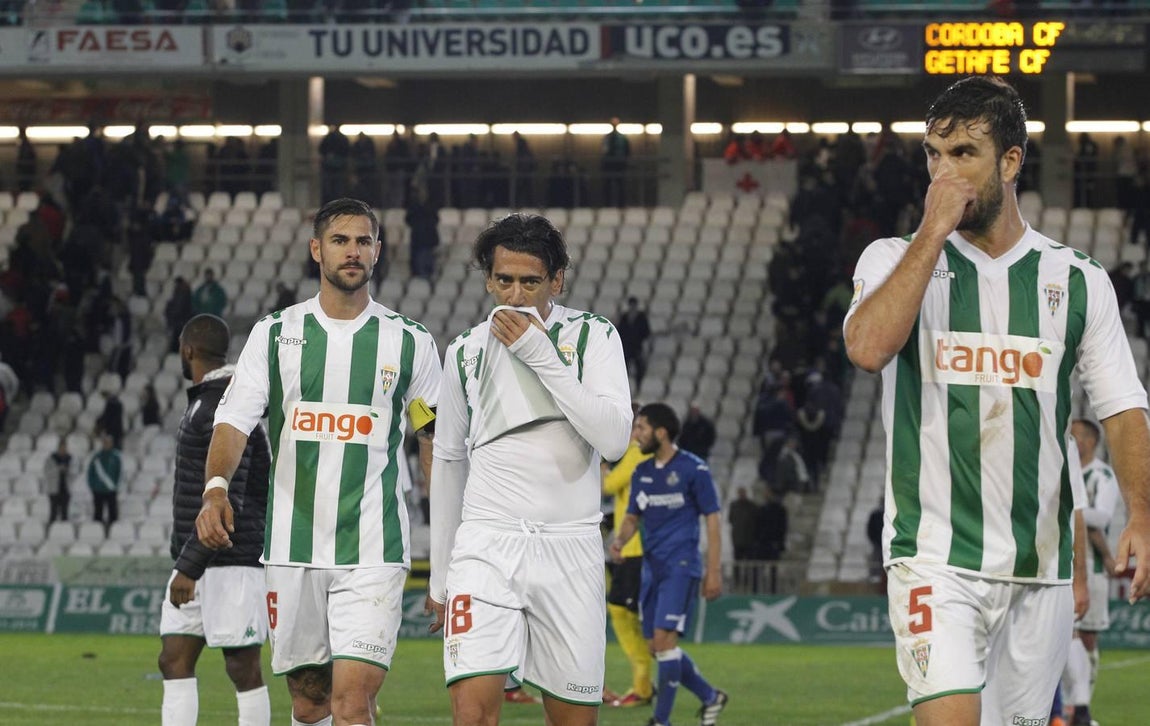 El partido Córdoba-Getafe, en imágenes