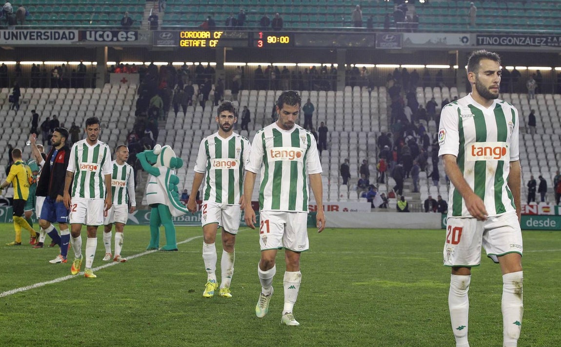 El partido Córdoba-Getafe, en imágenes