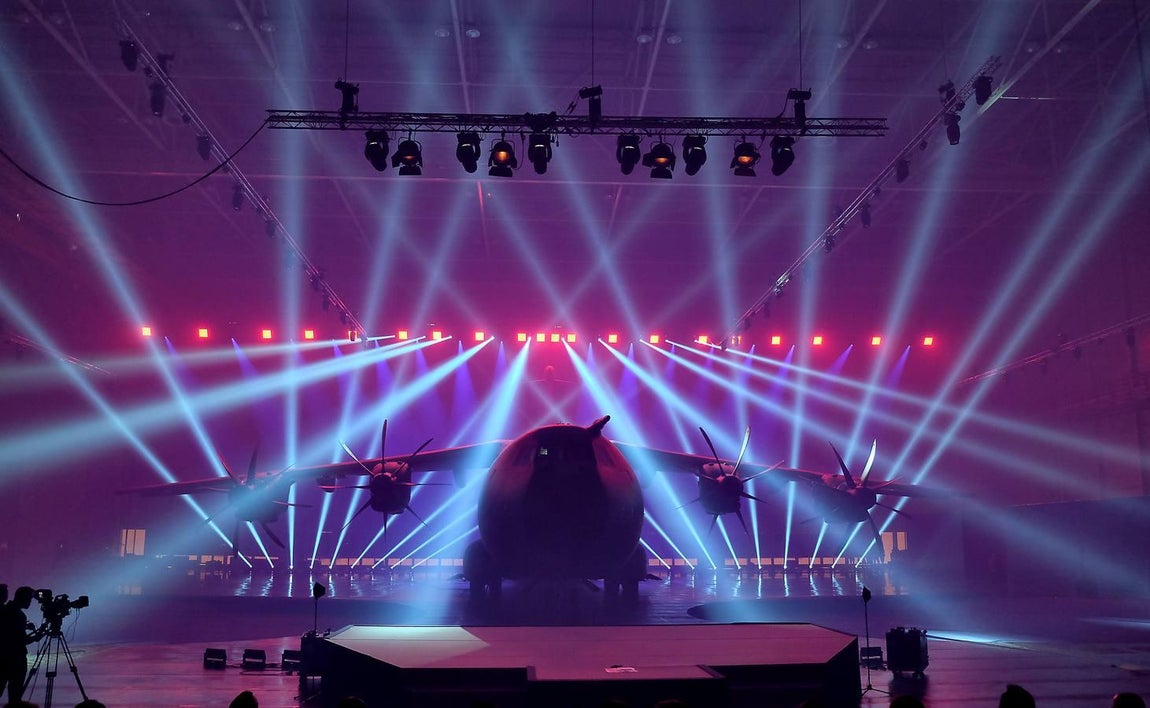 Entrega del primer A400M al Ejército español