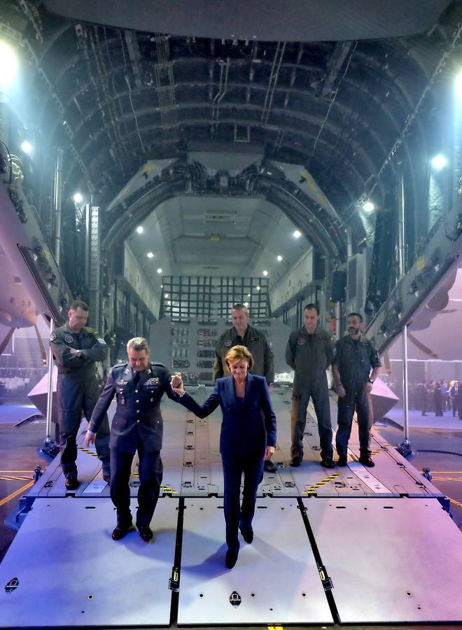 Entrega del primer A400M al Ejército español