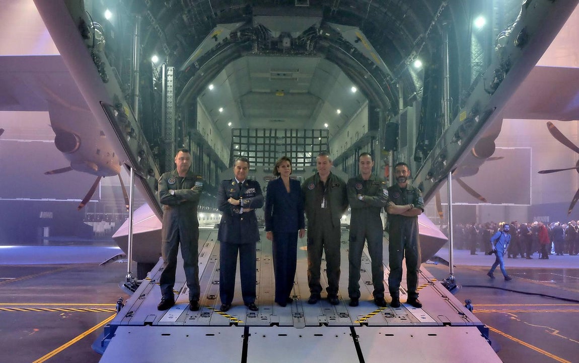 Entrega del primer A400M al Ejército español