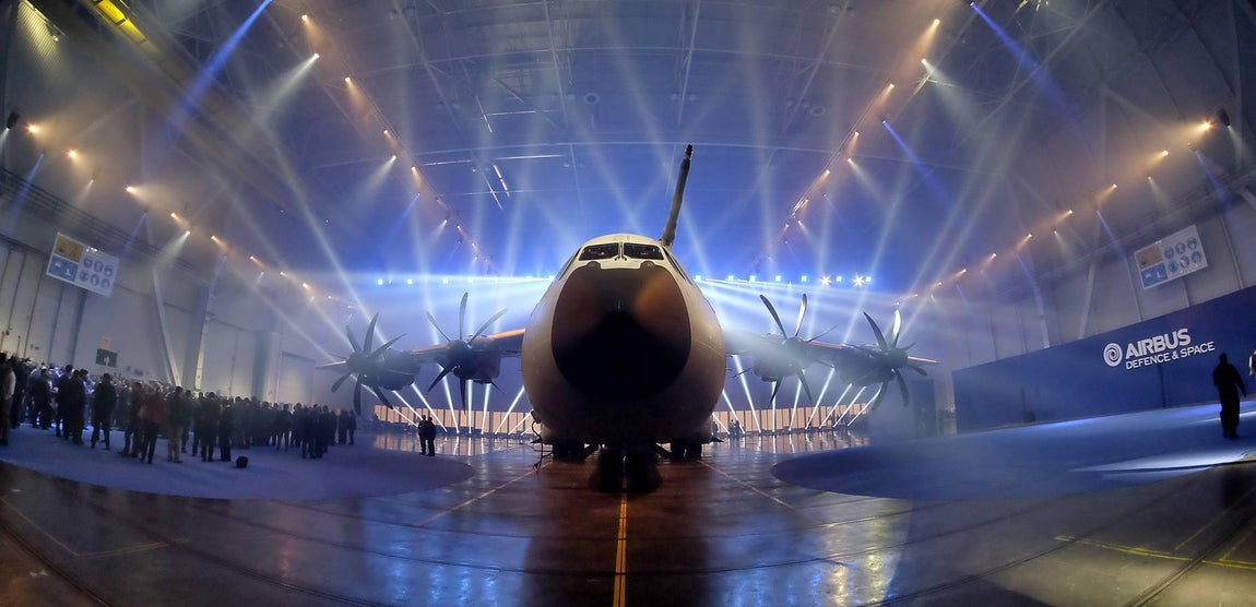 Entrega del primer A400M al Ejército español