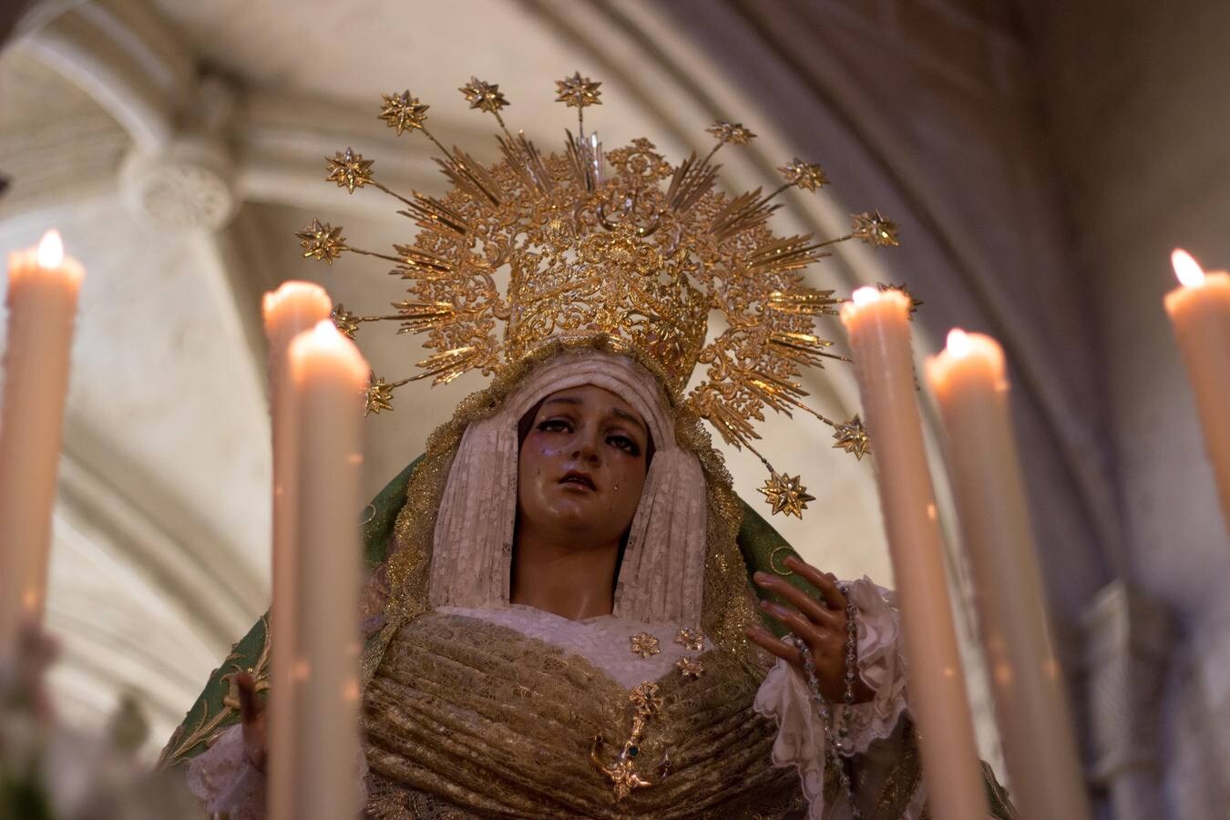 La Virgen de la Esperanza en Santa Marina. 
